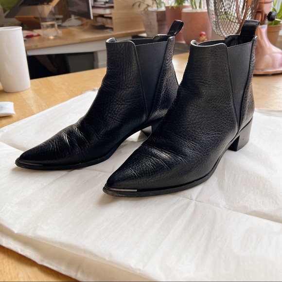 Acne Studios Shoes - Acne Studios Jensen Boots, Grain Black